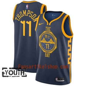 Golden State Warriors Trikot Klay Thompson 11 2018-19 Nike City Edition Navy Swingman - Kinder